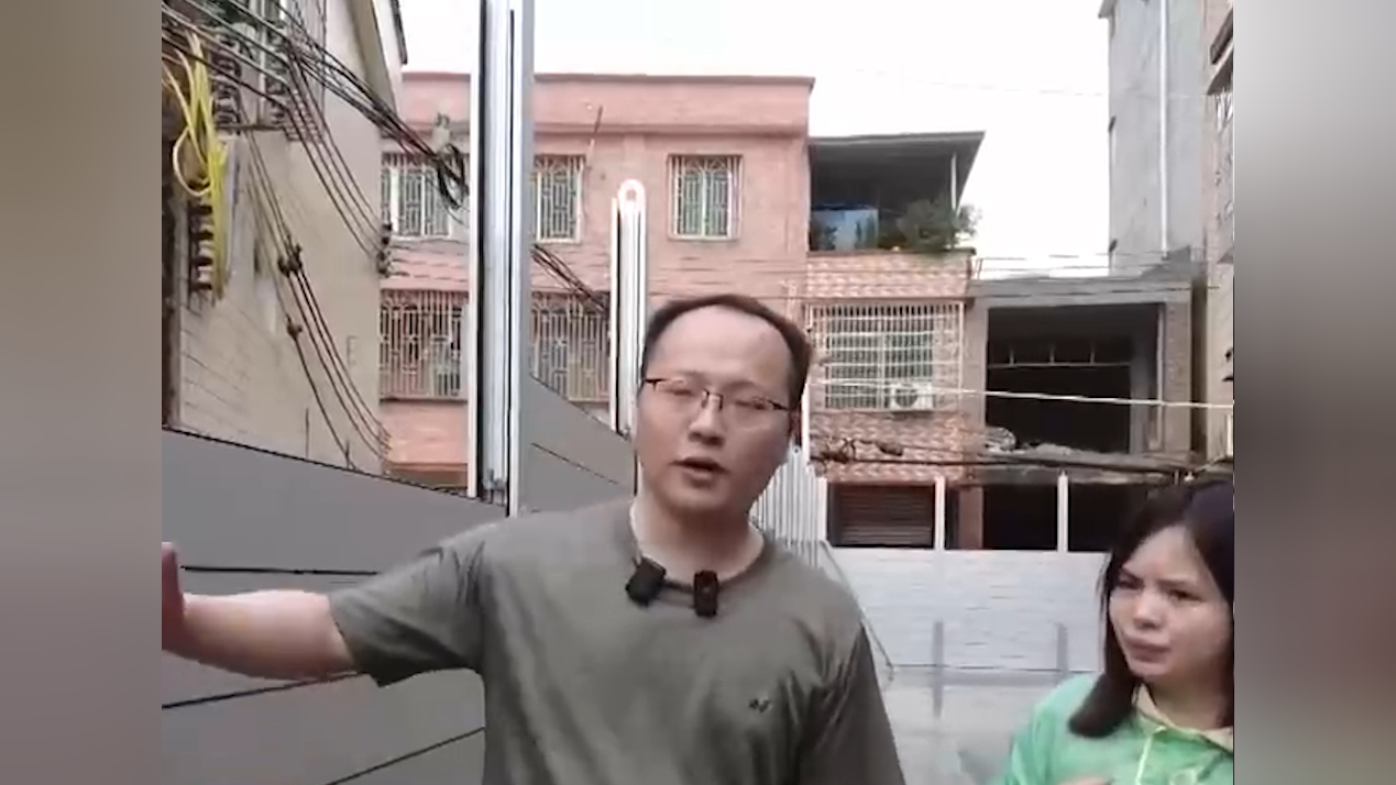 南方多地遭遇强降雨,广东清远:城区首次启用"移动式"