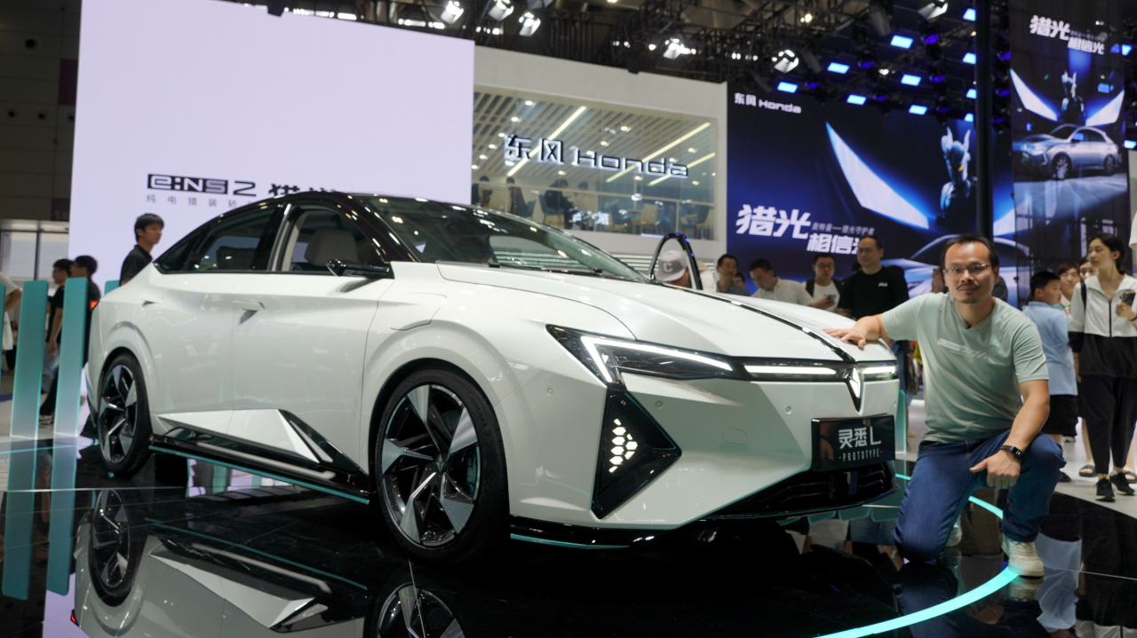 用新势力造车思维武装合资品牌 东风本田灵悉l实拍详解