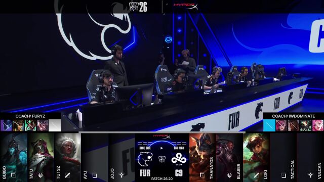 英雄联盟S16入围赛 C9 vs FUR_01