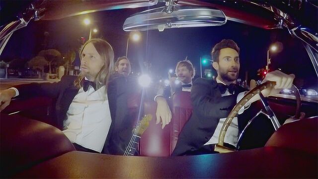 maroon5为新人婚礼献唱sugar浪漫满屋