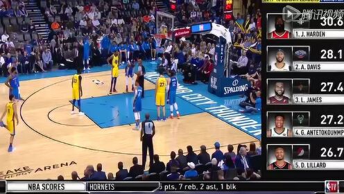 《NBA全场回放》【回放】勇士vs雷霆第3节 杜韦二少激情对飚