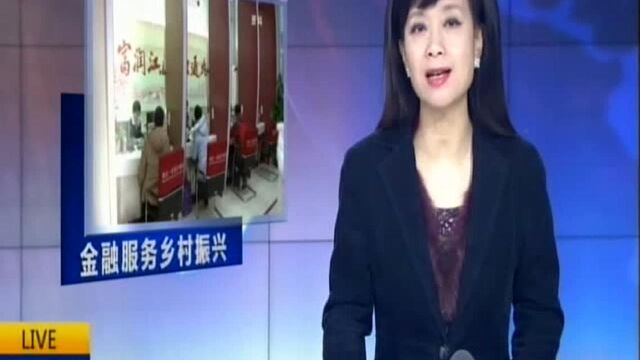 多部门推进金融服务乡村振兴:新增金融资源向深度贫困地区倾斜