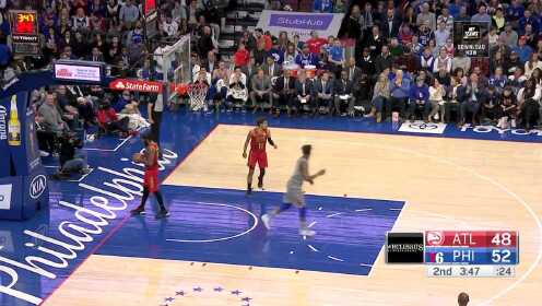 《NBA全场集锦》【抢断】巴特勒守株待兔鬼手掏球 快速上篮轻轻松松