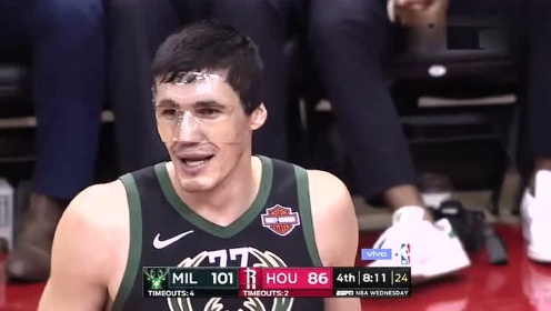 《NBA全场回放》【回放】雄鹿vs火箭第4节 字母哥飞天补篮杀死比赛
