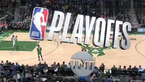 《NBA全场回放》【原声回放】凯尔特人vs雄鹿G5第3节 字母哥抢断反击贡献詹式暴扣