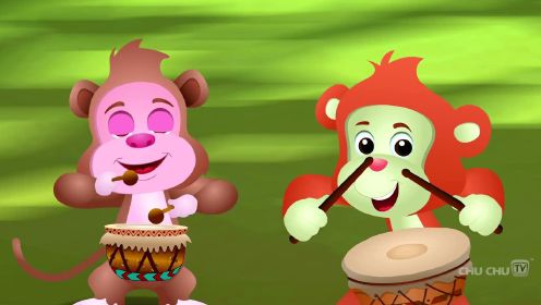 Five Little Monkeys Jumping On The Bed - Nursery Rhymes Karaoke Songs | ChuChu TV Rock 'n' Roll