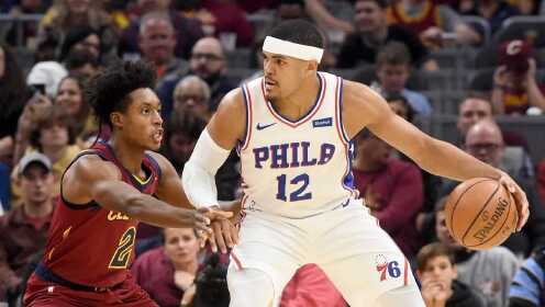 《NBA全场集锦》【球星】哈里斯vs骑士集锦 14投12中高效砍下27分5板4助
