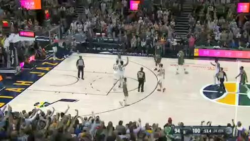 《NBA全场回放》【回放】雄鹿vs爵士第4节 博格达诺维奇1.3秒绝杀终结比赛