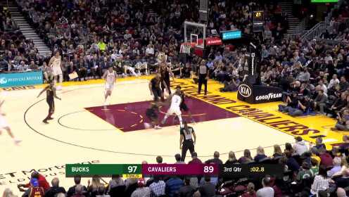 《NBA全场集锦》【得分】小心驶得万年船 希尔妙传伊利亚索瓦压哨上篮打进