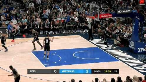 《NBA全场集锦》巴里亚急停出手打进首球 小乔丹反手上篮两分也中