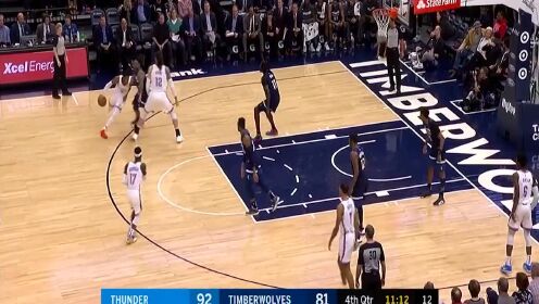 《NBA全场集锦》【球星】亚历山大集锦 20+20+10大号三双率队取胜