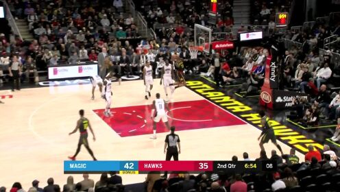 《NBA全场集锦》势大力沉！科林斯霸王举鼎双手炸筐