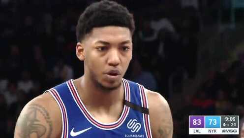 《NBA全场回放》【原声回放】湖人vs尼克斯第4节 纽约球迷毒奶詹姆斯两罚不中