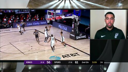 《NBA全场集锦》快攻反击一条龙 福克斯疾驰欧洲步上篮不留余地