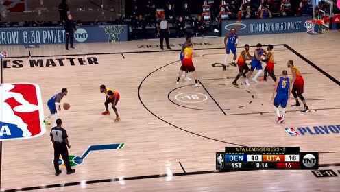 《NBA全场集锦》康利漂移三分高难命中 约基奇干拔跳投立刻回应