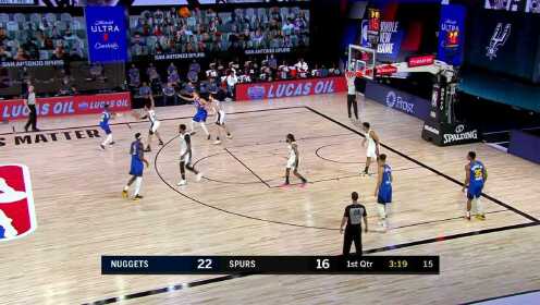 《NBA全场集锦》约老师空接传球失误 马刺反击米神轻松上篮得手