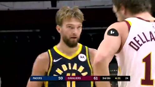 《NBA全场回放》【回放】步行者vs骑士第3节 奥斯曼空中对抗强打2+1