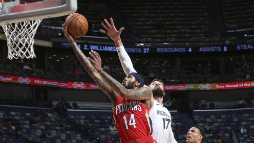 《NBA全场集锦》【球星】英格拉姆vs灰熊集锦 27+12关键三分杀死比赛