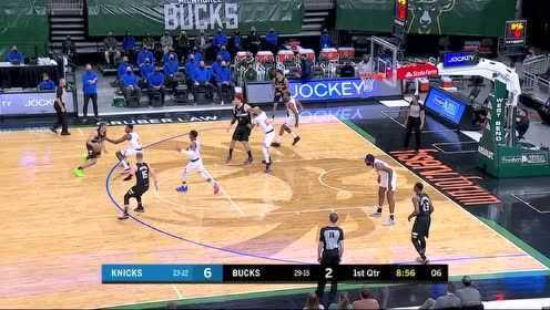 《NBA全场集锦》【球星】巴雷特vs雄鹿集锦 21+7+7助尼克斯拿下三连胜