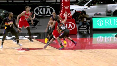 《NBA全场集锦》过你就像过马路 怀特强杀篮下低手上篮命中 