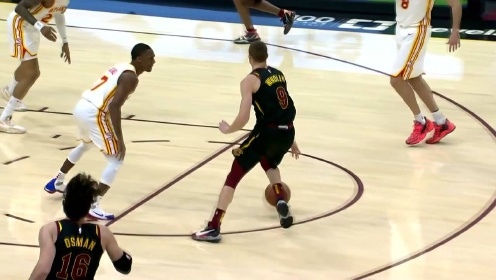 《NBA骑士》温德勒盖帽推反击 加兰底角三分一箭穿心