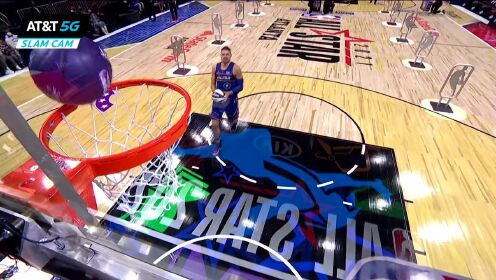 《NBA全明星》全明星技巧挑战赛半决赛第二组 武切维奇爆冷击败保罗