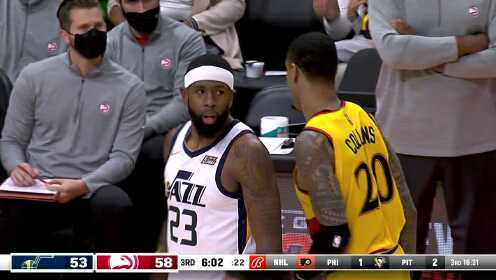 《NBA全场集锦》爵士vs老鹰中文解说全场回放