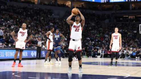 《NBA全场集锦》【球星】巴特勒vs森林狼集锦 16+8遭逆转