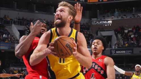 《NBA全场集锦》【球星】萨博尼斯vs猛龙集锦 全场23+18砍大号两双贡献双手暴扣
