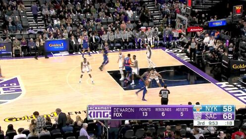《NBA全场集锦》【球星】兰德尔vs国王集锦 狂轰生涯新高46+10率队逆转