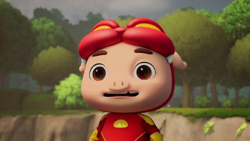 猪猪侠与蛇颈龙被大章鱼困住_猪猪侠之恐龙日记第六季_1080p在线观看