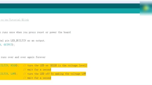 初识Arduino程序01