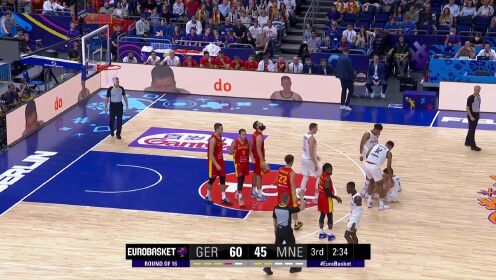 《FIBA》千万不要有事 小瓦格纳落地踩到对手脚受伤离场