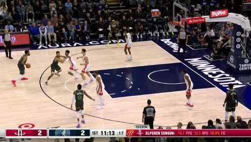 《NBA全场集锦》强势启动长驱直入 唐斯大马金刀突破挑篮打进
