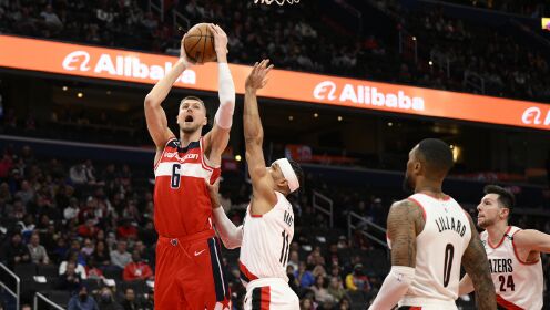 《NBA全场集锦》【球星】波尔津吉斯vs开拓者集锦 全场32分 高举高打无人能防