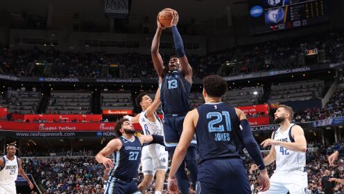 《NBA全场集锦》【原声】灰熊112-108独行侠 平民英雄罗迪末节17分率队逆转