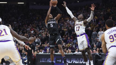 《NBA全场集锦》【球星】福克斯vs湖人集锦 独揽34+12+9关键球屡屡续命