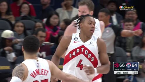 《NBA全场集锦》【原声】猛龙116-109奇才 范弗利特25+10加时赛两记致命三分