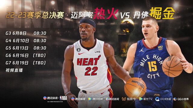 NBA总决赛:移师迈阿密!烈火见真金看谁再占先机