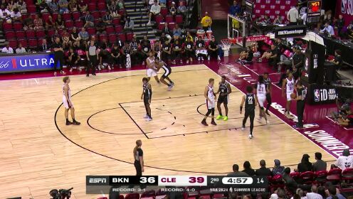 《NBA骑士》篮网vs骑士第2节中文解说回放