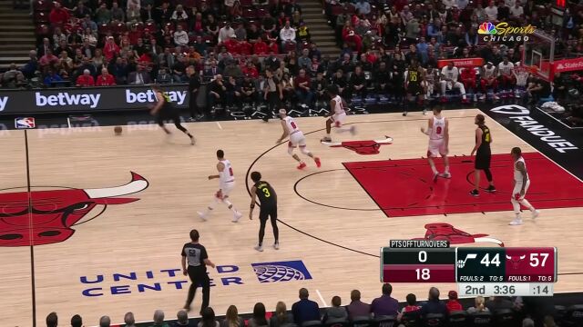 马尔卡宁vs公牛集锦 空砍29+5+5记三分独木难支