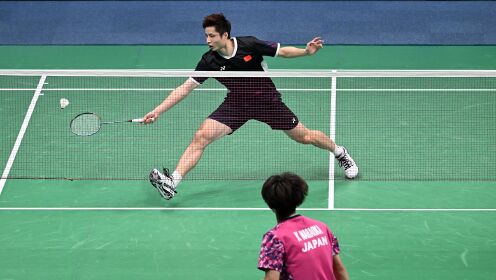 中国羽球_杭州亚运会羽毛球男子单打半决赛：石宇奇2-0奈良冈功大_【集锦】与李诗沣会师！石宇奇2-0奈良冈功大闯入羽毛球男单决赛_高清 ...