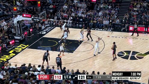 《NBA全场集锦》回顾开拓者vs爵士交战记录 两队本赛季首次交锋谁能赢下比赛