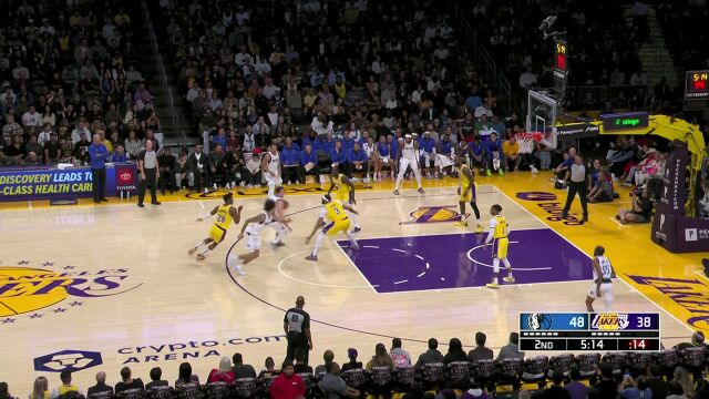 东契奇vs湖人集锦 30+12+8准三双全面发挥