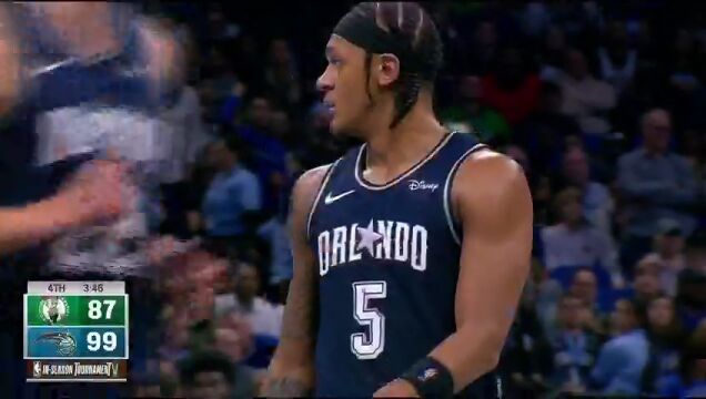 NBA季中锦标赛小组赛：凯尔特人vs魔术第4节中文解说回放
