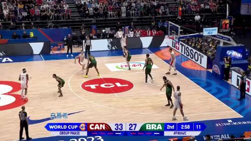 《2023篮球世界杯》【球星】亚历山大vs巴西集锦 砍下全场最高的23分难阻球队失利