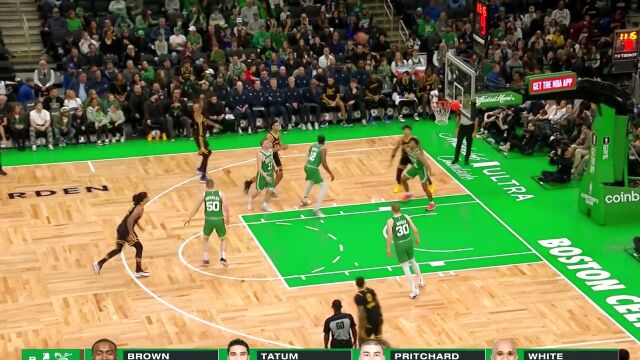 58警告！普理查德轰进三分 绿军已领先56分