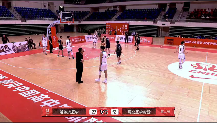 【回放】哈尔滨五中vs河北正中实验第2节中文解说回放