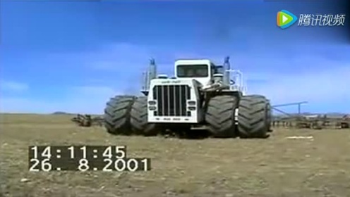 世界上最大的tractor，一天烧的油钱能够买一辆日本车！