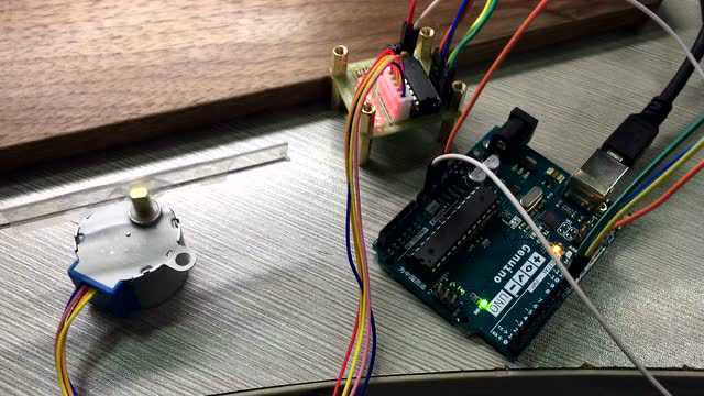 使用Arduino Uno控制28BYJ-48步进电机_腾讯视频